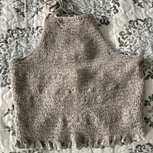 American eagle cropped tank